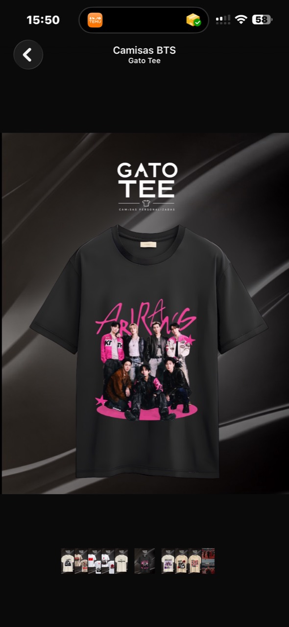 Camisa BTS 04