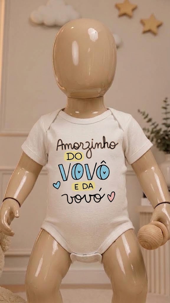 Body Amorzinho do Vovô e da Vovó