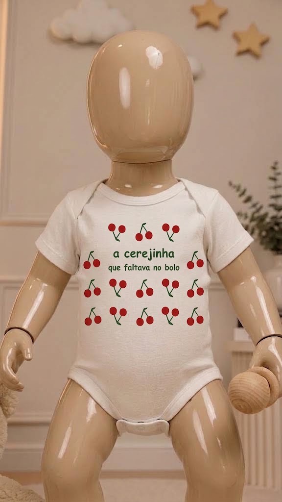 Body A Cerejinha Que Faltava no Bolo