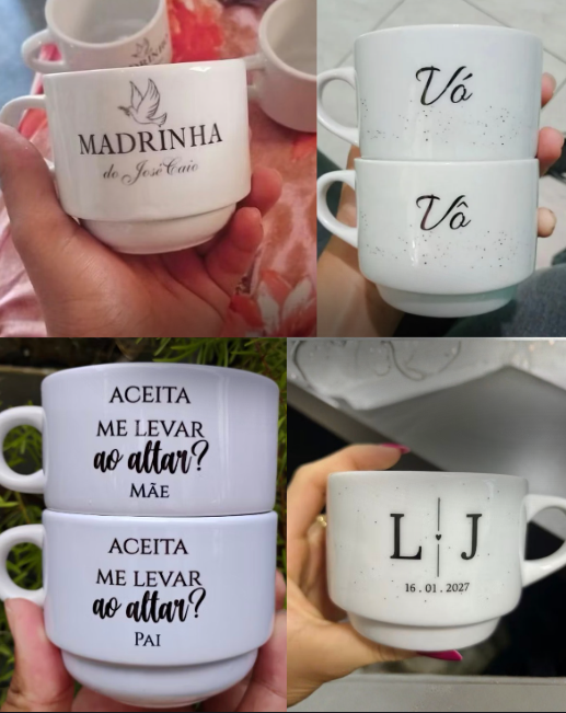 Xícaras personalizadas